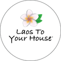 This is the brand logo for the Laos To Your House company used in branding material.